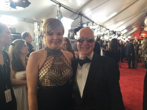 with Paul Shaffer at GRAMMY's 2016